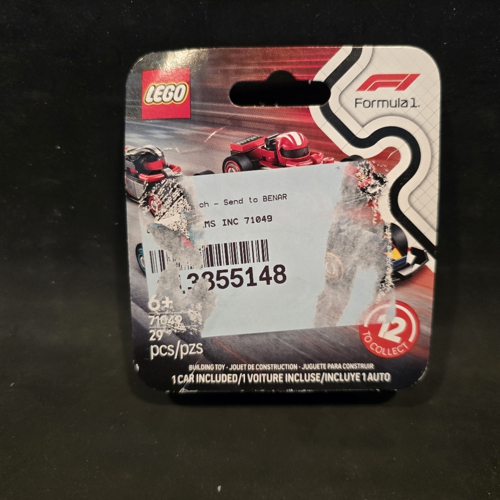 LEGO Formula F1 Collectible Race Car Build Kit